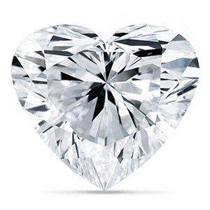 Heart diamond shape