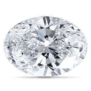 Oval diamond shape